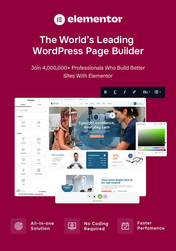 Ophtical - Eye Specialist & Vision Care WordPress Theme