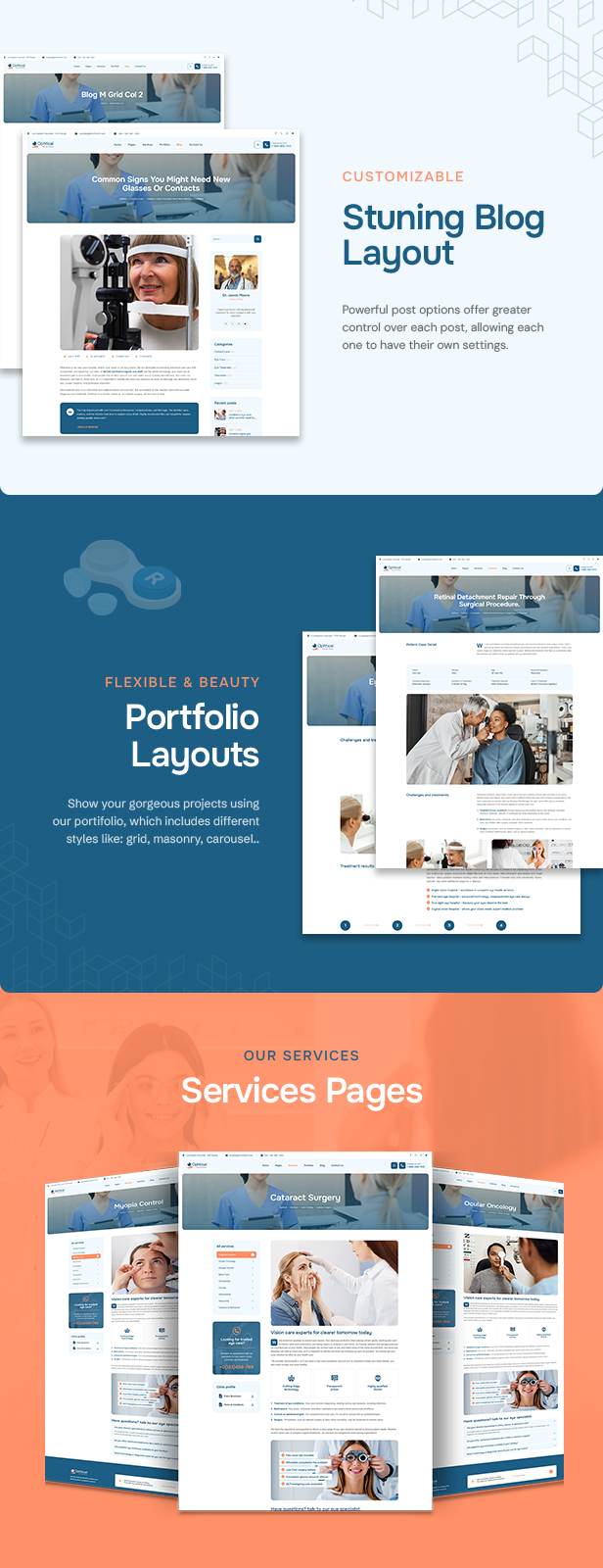 Ophtical - Eye Specialist & Vision Care WordPress Theme