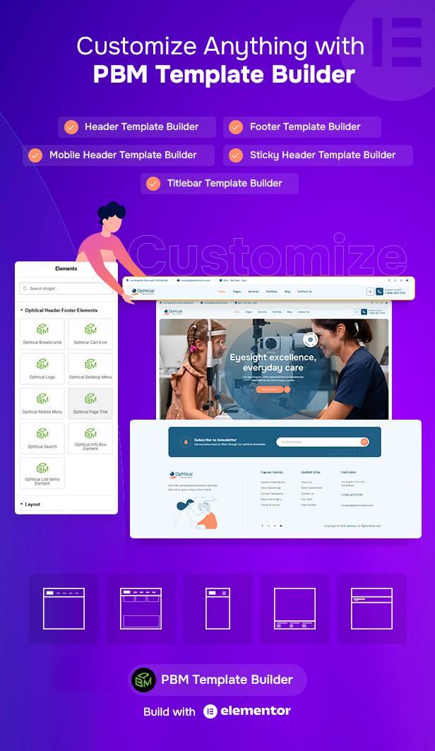 Ophtical - Eye Specialist & Vision Care WordPress Theme